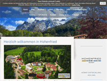 Tablet Screenshot of hohenfried.de